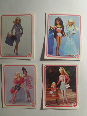 Αυτοκόλλητα Barbie Star 1997 Πανίνι καινούργια, πακέτο 100