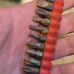 Screwdriver bits used, set