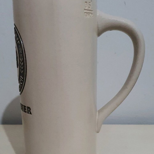Franziskaner Kellerbier beer mug new, ceramic collectible
