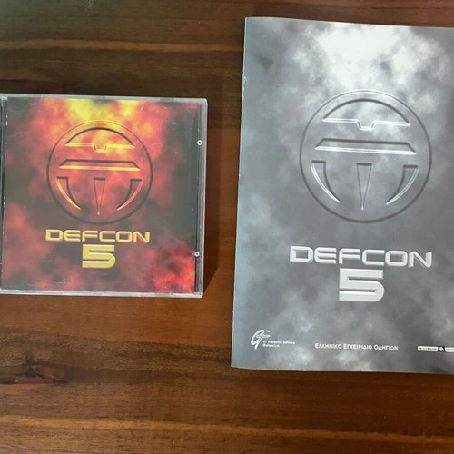 Defcon 5 Big Box PC like new, complete Greek release