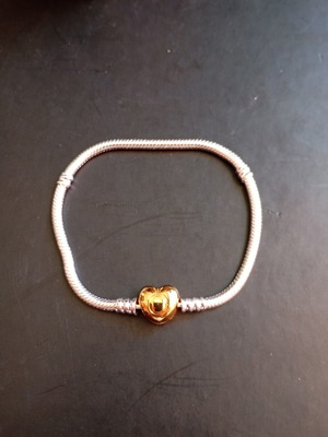 Pandora silver snake bracelet like new