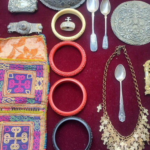 Traditional Accessories Collection from 19th-20th Century Dance Costumes like new