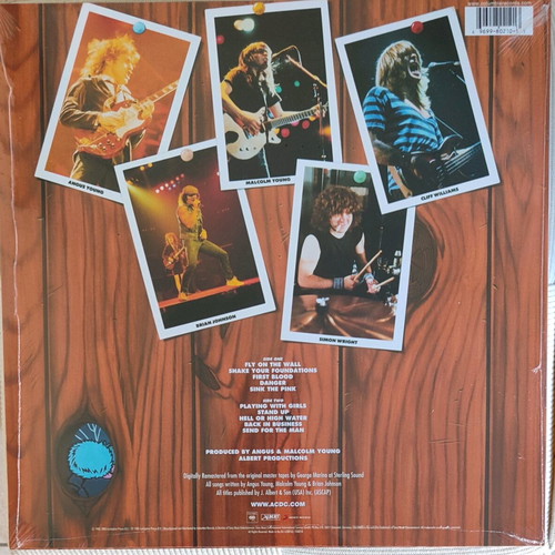 ACDC Fly on the Wall vinyl new, rock