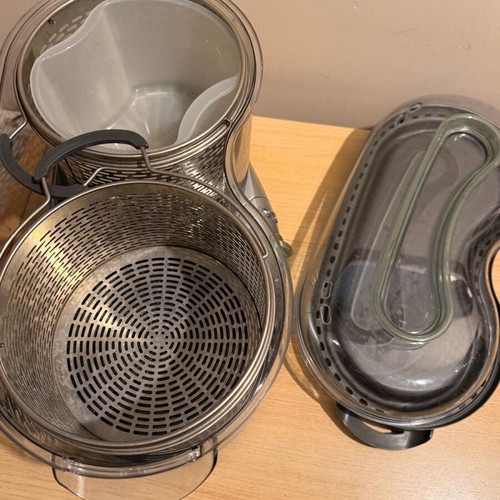 Tefal Vitacuisine double steamer Serie S06 like new with rice bowl