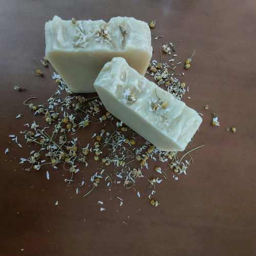 Handmade soap with chamomile and oats 110-120gr new