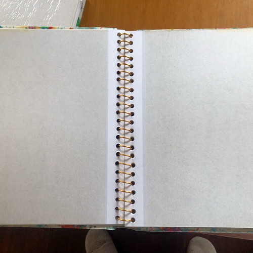 Classic photo albums new, 2 pieces with spiral and sticky surface