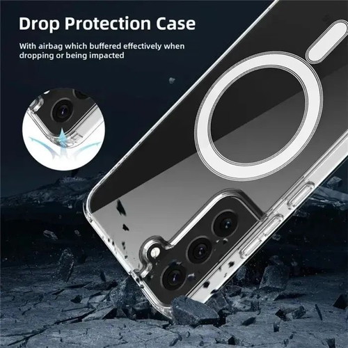 Magsafe Silicone Case for Samsung Galaxy S22/S23/S24/S25 Plus and Ultra New