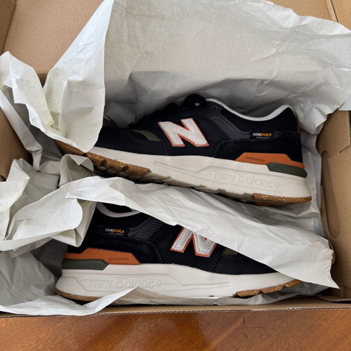 New Balance Sneakers 997H CM997HLP Black Cordura like new, size 42.5
