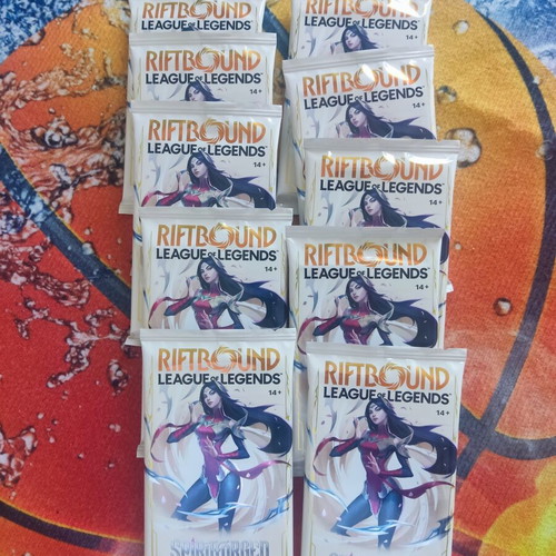 Riftbound League of Legends TCG booster packs new, set Spiritforged