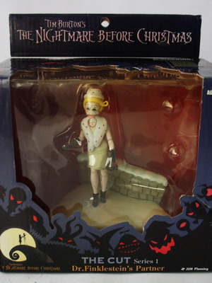 Nightmare Before Christmas Cut Series 1 Dr. Finklestein's Partner new
