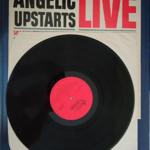 Angelic Upstarts Live vinyl punk rock like new