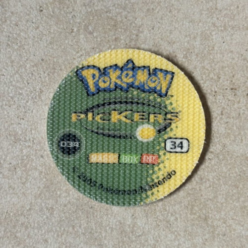 Shroomish 034 Official Nintendo Pokemon Pickers 2005 used