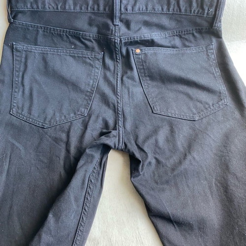H&M Men's Black Denim Pants Like New Size L