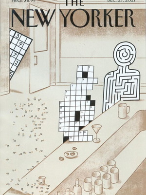 The New Yorker magazine used, Dec 27 2021 issue