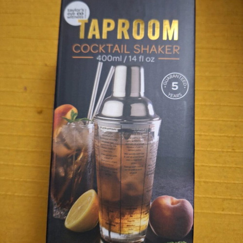 Glass shaker Taylors Eye Witness XBT075 new 400 ml with measuring scale
