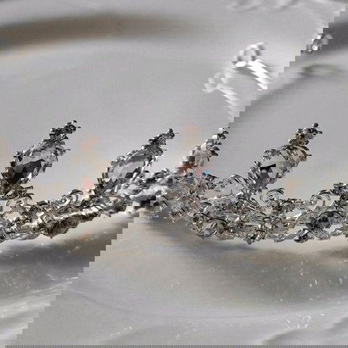 Νυφική τιάρα μαλλιών καινούργια