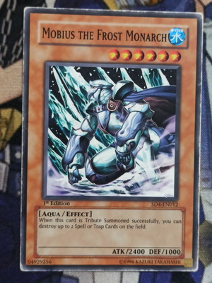 Yu-Gi-Oh! Mobius the Frost Monarch κάρτα 1st Edition