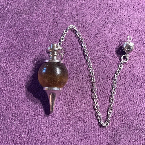 Tiger's Eye Authentic Stone Pendulum