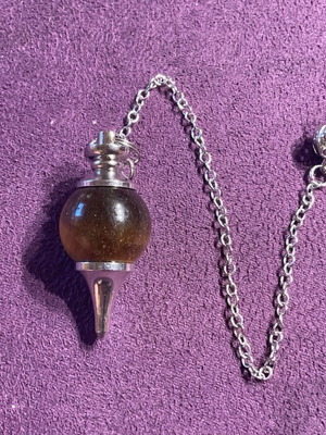 Tiger's Eye Authentic Stone Pendulum