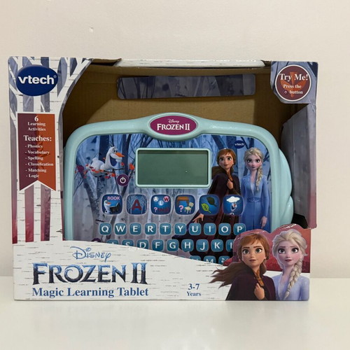 VTech Frozen II Magic Learning Tablet like new, English