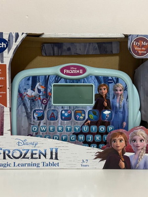 VTech Frozen II Magic Learning Tablet like new, English