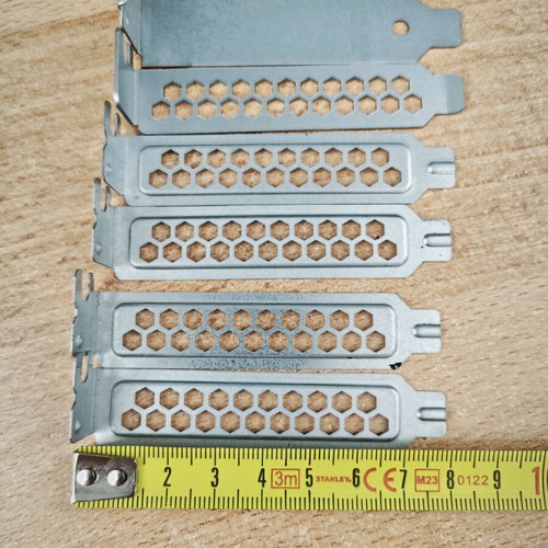 PCI slot cover bracket low profile, pack of 6