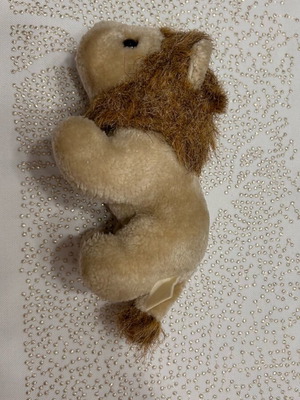 Stuffed lion like new, small size 10 cm