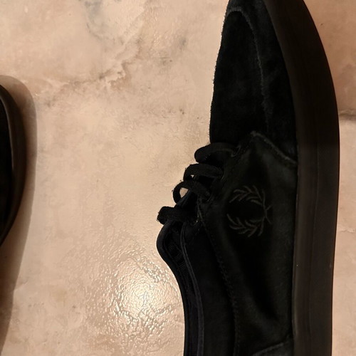 Fred Perry men's shoe used, black, size 43