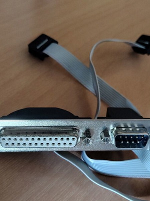 Motherboard COM & LPT Port Bracket like new