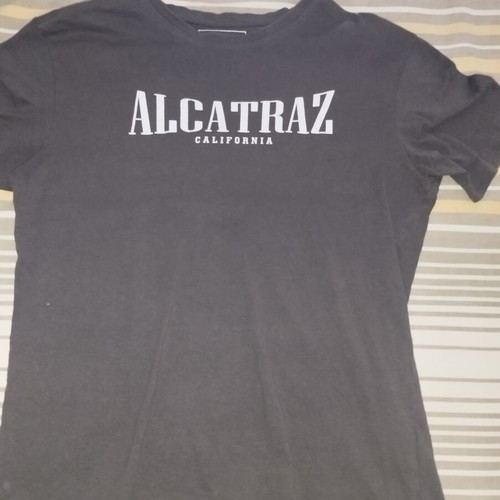 Alcatraz T-shirt like new, grey, size M, Abysse