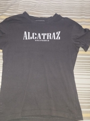 Alcatraz T-shirt like new, grey, size M, Abysse