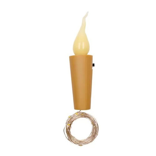 Decorative LED Bottle Stopper A390 with Flame Light