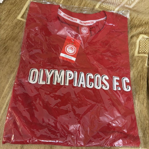 Olympiacos FC shirt new, authentic, red, size M