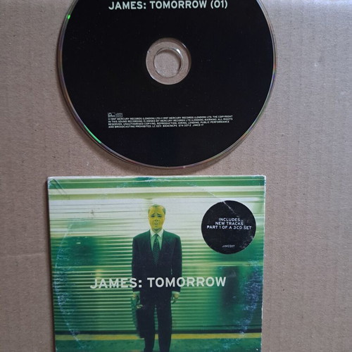 James Tomorrow CD single used, CD1, cardboard sleeve