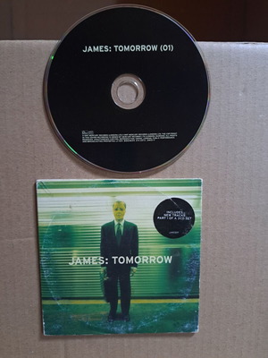 James Tomorrow CD single used, CD1, cardboard sleeve