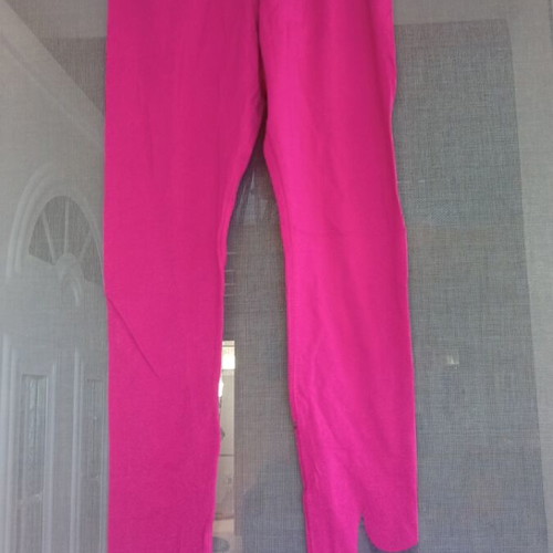Nike fitness leggings size XS like new, pink, ankle length