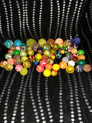Trelobalitses used, collection of 54 pieces in various sizes