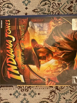 Indiana Jones and the Staff of Kings PlayStation 2 like new