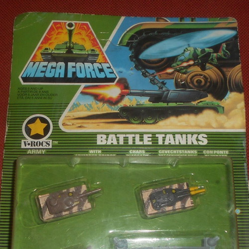 Mega Force Tanks Kenner 1989 used