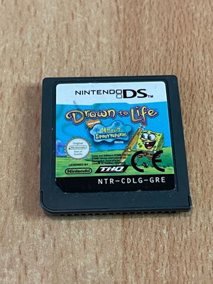 Drawn To Life Spongebob Nintendo DS game like new