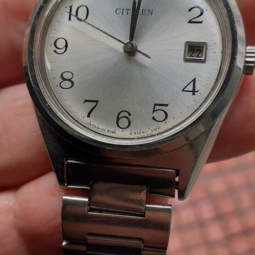 Citizen 70s watch steel used manual winding 39mm