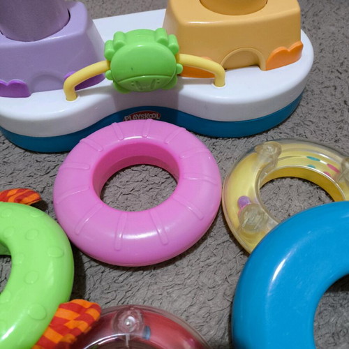 Activity toy with animals like new