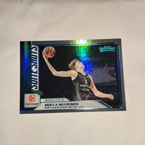 Miikka Muurinen 1/1 Euroleague Contenders Suite Shorts Partizan 2025-2026