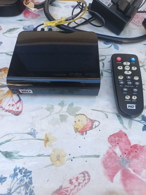 WD Media Player like new with original remote