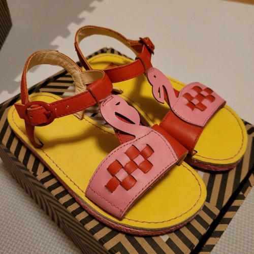 Camper Kids Sandals like new, red/fuchsia, size 27