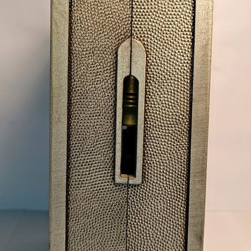 Vintage Russian Soviet Union USSR Valdai Bells Bronze cigarette case used