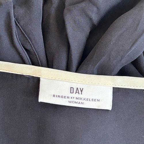Day by Malene Birger silky blouse size S like new, black