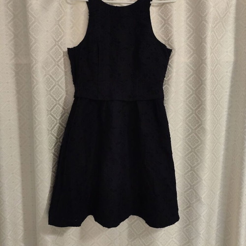 Dark blue dress H&M like new, cotton, size L