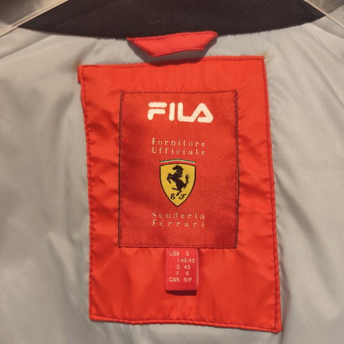 Ferrari vest 2002-2004, like new, size S, red, Fila