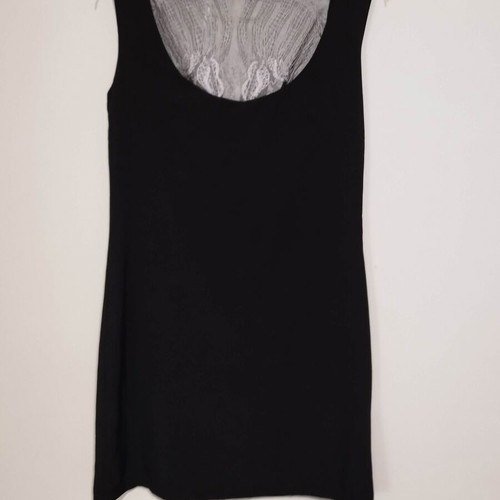 Mini dress lace skull back black, like new, size M
